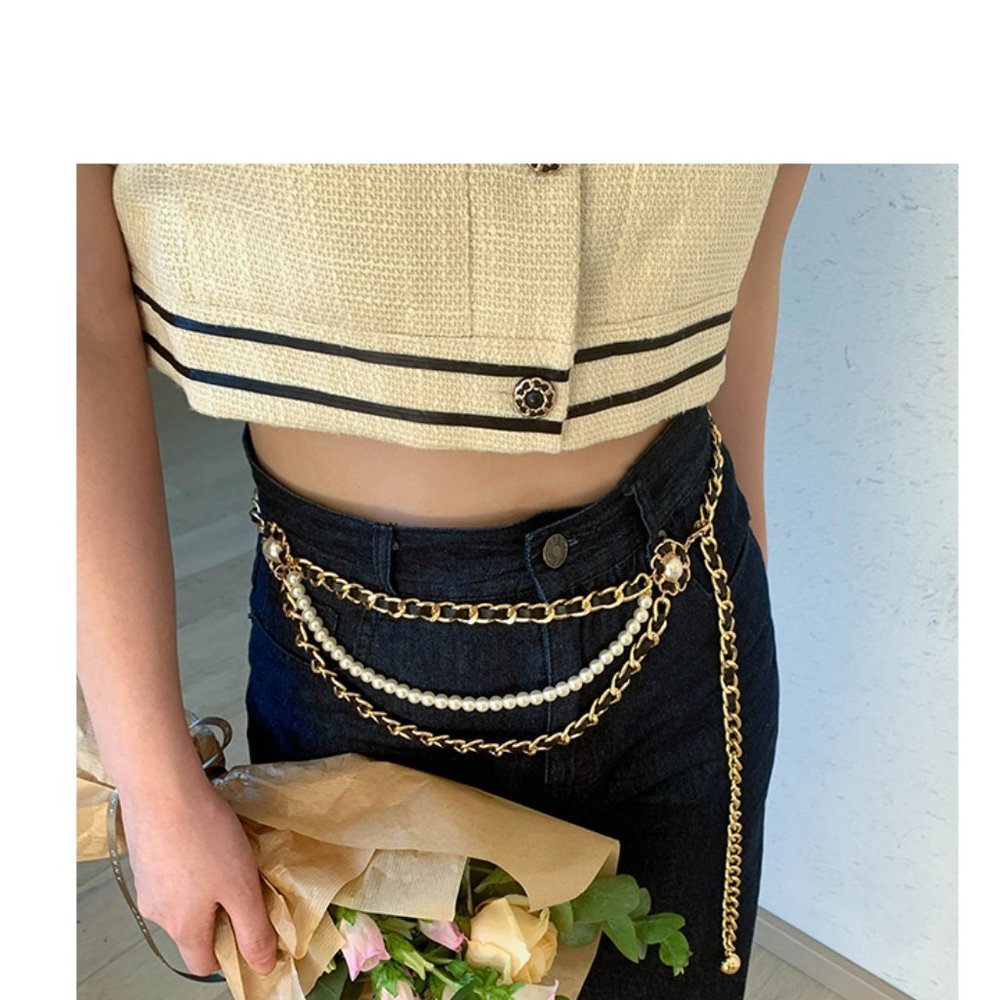 Metal Waist Chain for Women - Perfect Accessory for Dresses, Suits, and More!